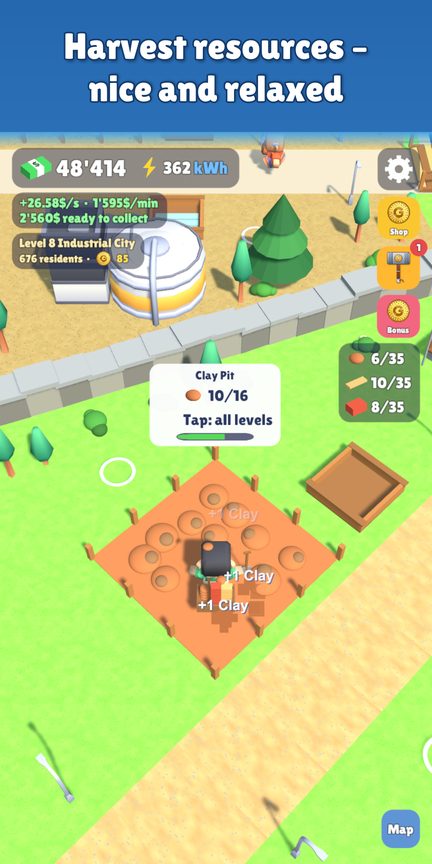 Harvest resources
